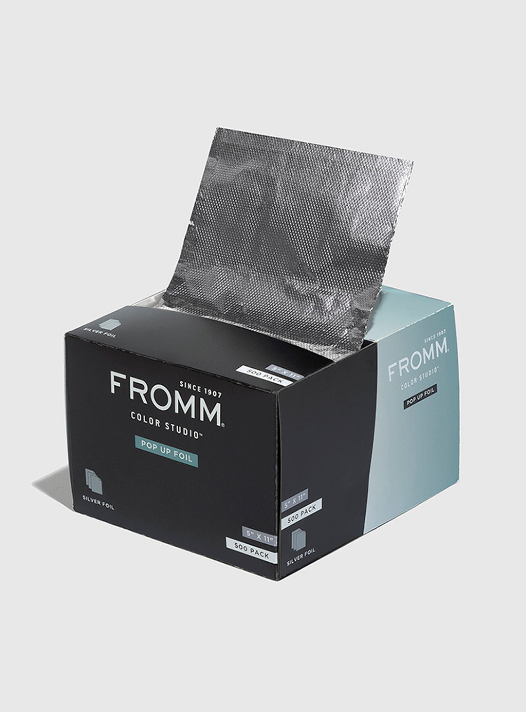 Fromm 5x11 Lightweight Pop-Up Foil Silver - 500 Count