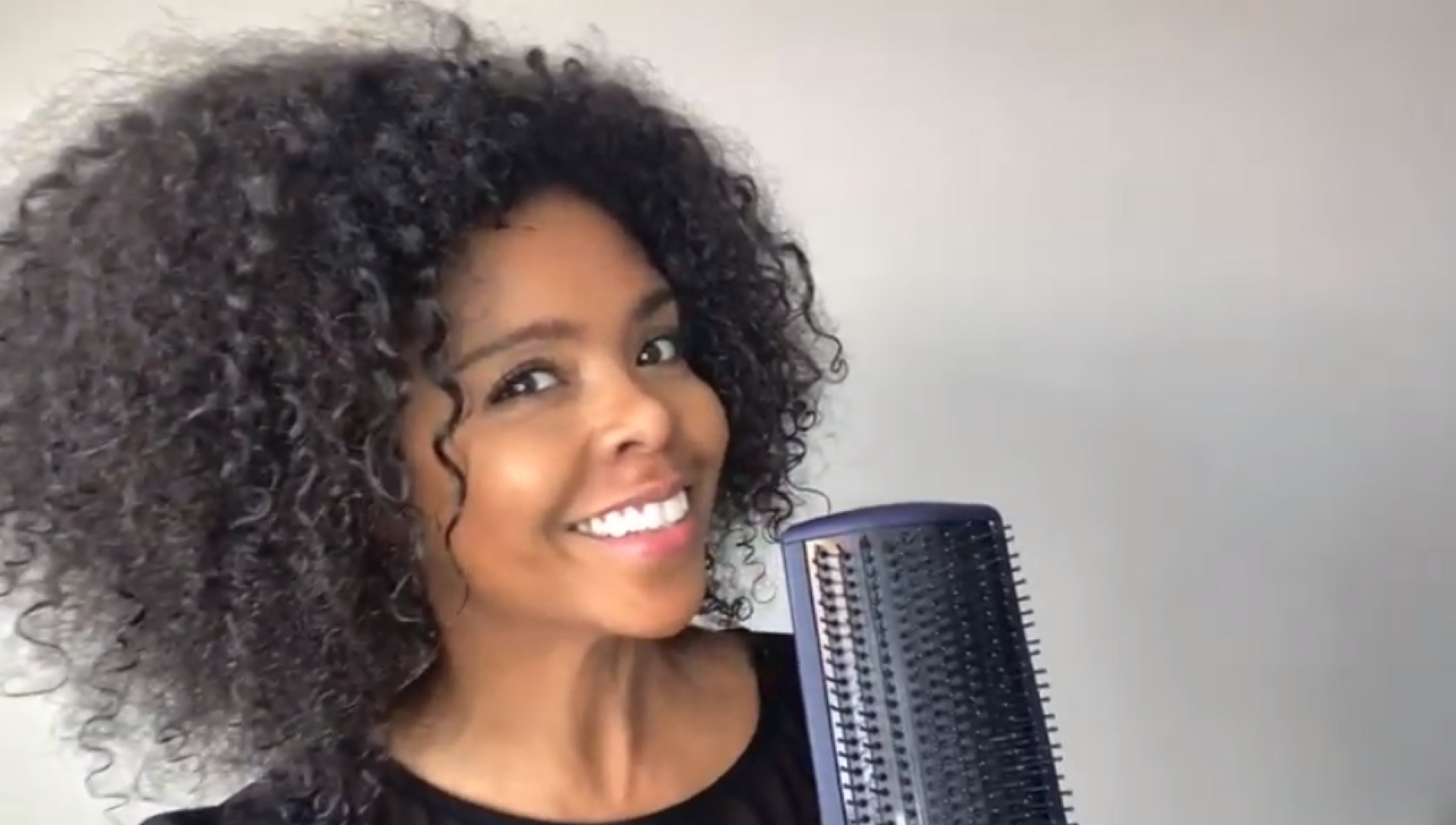 Dry and straighten hair in one step sale