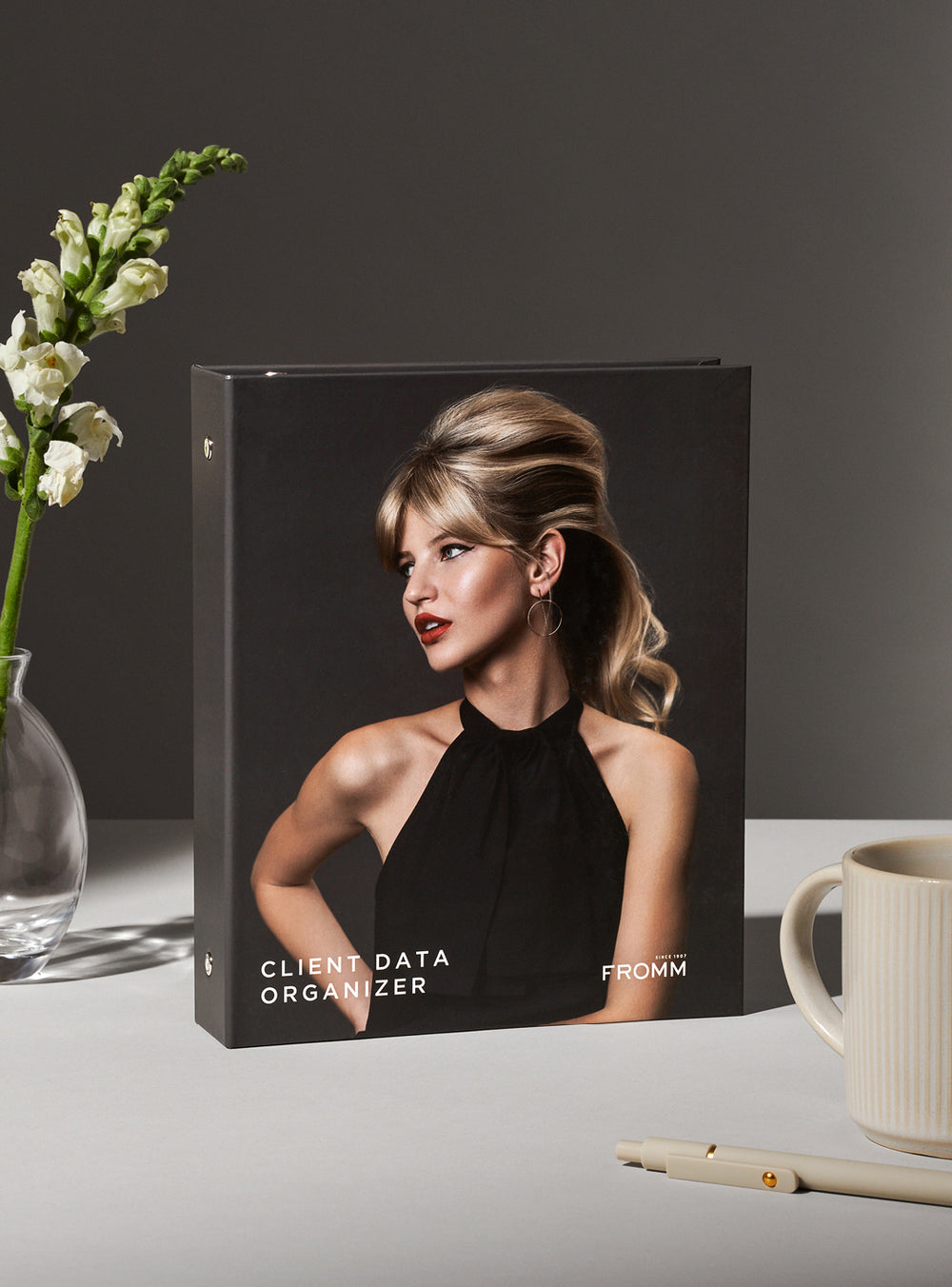 Client Data Binder Insert Cards For Hairdressers, Salons, Beauticians, Spa, Nail Salons, Beauticians Etc. 5.5 X 8.5 Inches - 100 Cards Per Pack