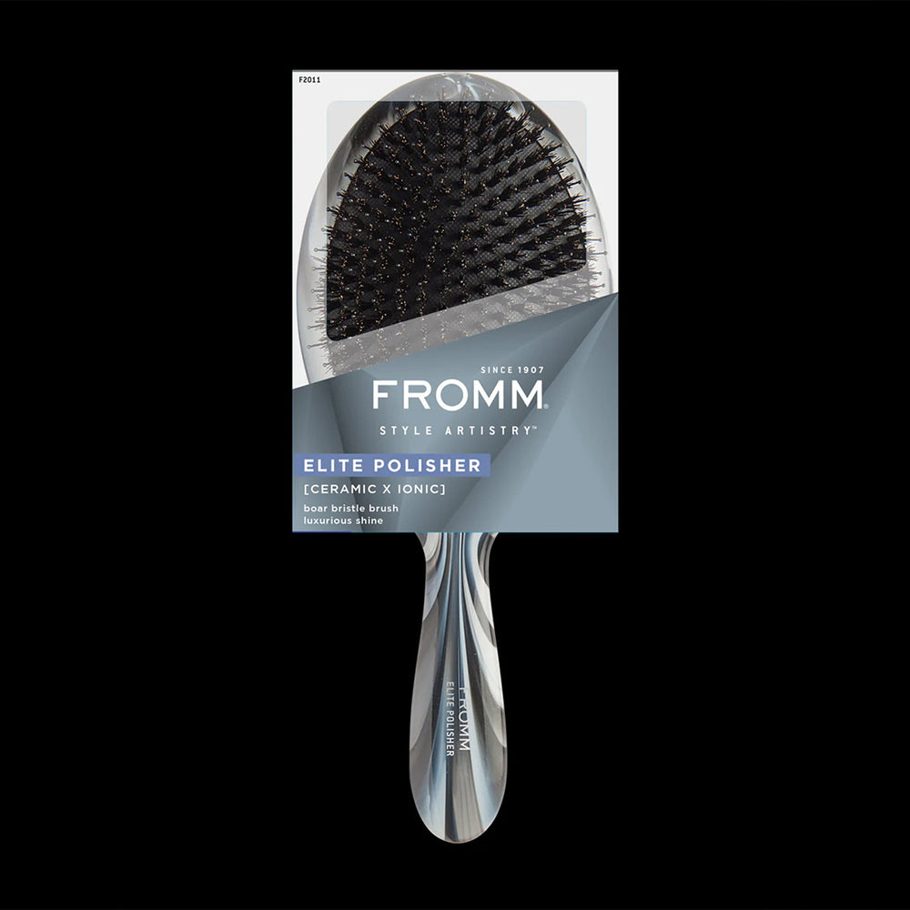 Elite Polisher Boar Hair Brush FrommPro – FROMM