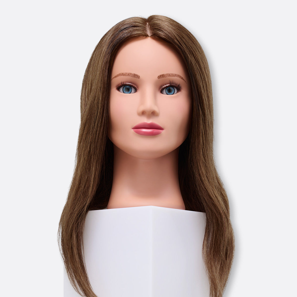 Isabel 100% Human Hair 20-22" Mannequin Head