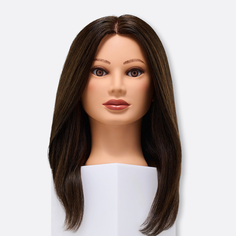 Ava 100% Human Hair 20-22" Mannequin Head