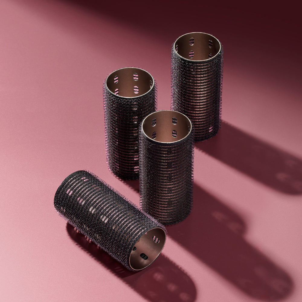 Thermalux 1.5" Aluminum Hair Rollers - 4 Pack