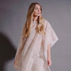 FROMM petals hair salon cape on model