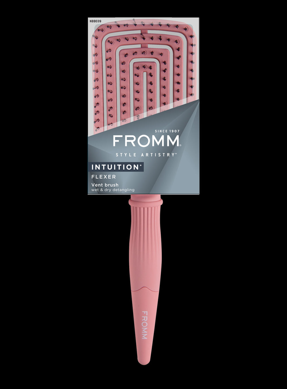 Intuition Flexer Vent Brush - Pink